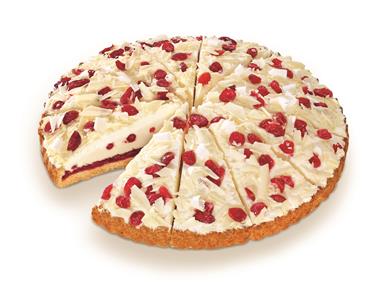 Ciasto Biała czekolada z leśnymi owocami symbol 42660/47809 1,4kg*4szt - VANDEMOORTELE